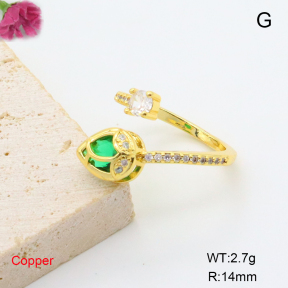 F6R401970baka-L017  Fashion Copper Ring