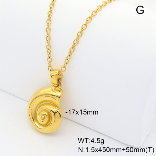 6N2005068ahjb-700  18K PVD,Handmade Polished  Stainless Steel Necklace  nostock