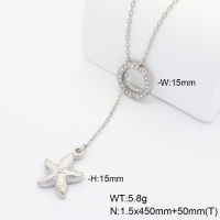 6N4004382bbov-G037  Stainless Steel Necklace  nostock