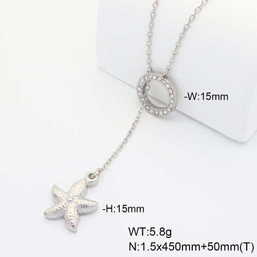 6N4004382bbov-G037  Stainless Steel Necklace  nostock