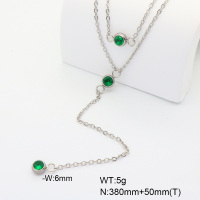 6N4004384bbov-G037  Stainless Steel Necklace  nostock