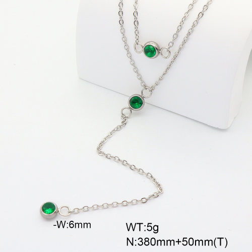 6N4004384bbov-G037  Stainless Steel Necklace  nostock