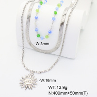 6N4004389vhkb-G037  Stainless Steel Necklace  nostock