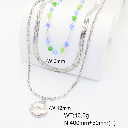6N4004390vhkb-G037  Stainless Steel Necklace  nostock