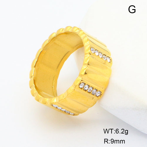 6R4001026bhia-700  6-8#  Stainless Steel Ring  nostock