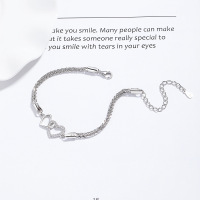 JB7941alja-Y06  925 Silver Bracelet  WT:4g  L:16.0+5cm P:10.8*17mm  D-04-2