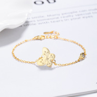 JB7942ajim-Y06  925 Silver Bracelet  WT:2.1g  L:15.5+3cm P:10.2*12.9mm  D-09-3
