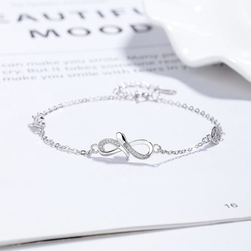 JB7947ajao-Y06  925 Silver Bracelet  WT:1.85g  L:16.3+3cm P: 8.9*20.2mm  D-08-19
