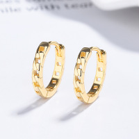JE7888aijo-Y06  925 Silver Earrings  WT:2.06g  E:14.5mm  A-46-03