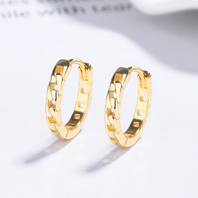 JE7888aijo-Y06  925 Silver Earrings  WT:2.06g  E:14.5mm  A-46-03