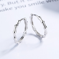 JE7892vhli-Y06  925 Silver Earrings  WT:1.26g  E:1.9*15mm  A-38-12