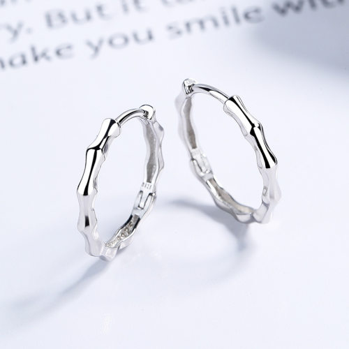 JE7892vhli-Y06  925 Silver Earrings  WT:1.26g  E:1.9*15mm  A-38-12