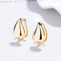 JE7893ajha-Y06  925 Silver Earrings  WT:2.45g  E:14.8*8.9mm  A-57-12