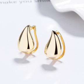 JE7893ajha-Y06  925 Silver Earrings  WT:2.45g  E:14.8*8.9mm  A-57-12