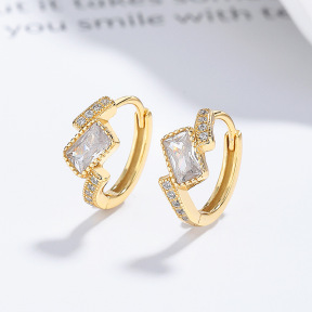 JE7895aikm-Y06  925 Silver Earrings  WT:1.87g  E:12.1mm  A-89-09