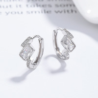 JE7896aikm-Y06  925 Silver Earrings  WT:1.87g  E:12.1mm  A-89-09