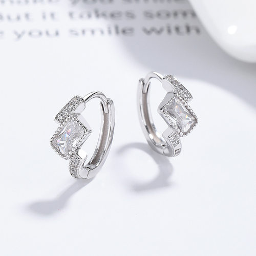 JE7896aikm-Y06  925 Silver Earrings  WT:1.87g  E:12.1mm  A-89-09