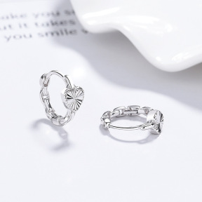 JE7898aikl-Y06  925 Silver Earrings  WT:1.97g  E:13.0mm  A-57-04