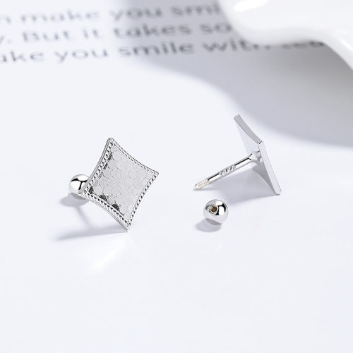 JE7905bijl-Y06  925 Silver Earrings  WT:1.32g  E:8.0mm  A-89-20