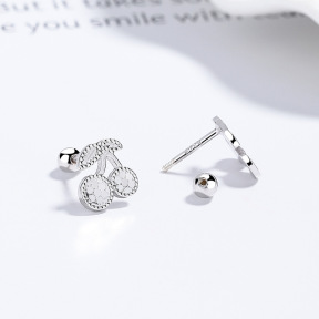 JE7907bihl-Y06  925 Silver Earrings  WT:1.09g  E:7.7*7.9mm  A-90-01