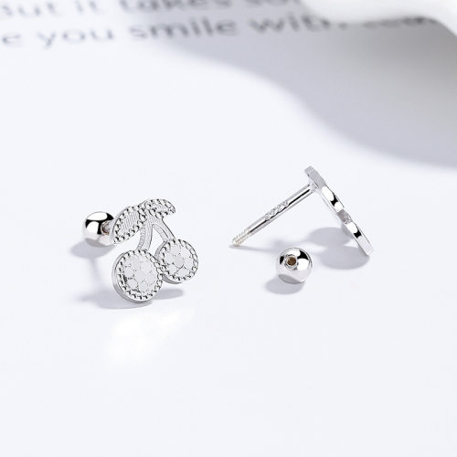JE7907bihl-Y06  925 Silver Earrings  WT:1.09g  E:7.7*7.9mm  A-90-01