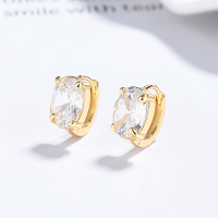 JE7908aimo-Y06  925 Silver Earrings  WT:2.31g  E:10.4mm  A-52-05