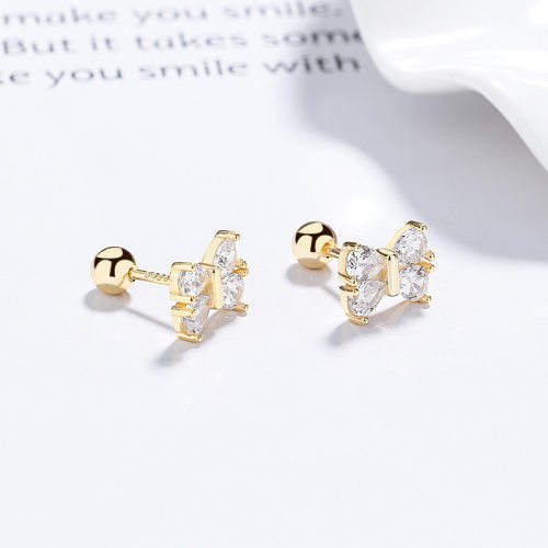 JE7910aikm-Y06  925 Silver Earrings  WT:2.01g  E:7.2*9.3mm  A-61-04