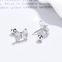 JE7911aikm-Y06  925 Silver Earrings  WT:2.01g  E:7.2*9.3mm  A-61-04