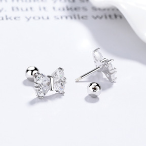 JE7911aikm-Y06  925 Silver Earrings  WT:2.01g  E:7.2*9.3mm  A-61-04