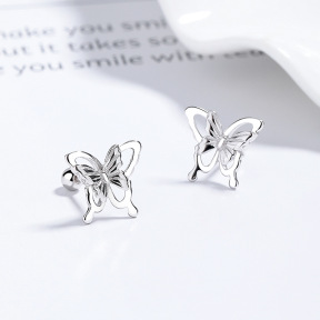 JE7919vivm-Y06  925 Silver Earrings  WT:20.6g  E:9.9*11mm  A-90-05