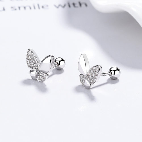 JE7920vhmk-Y06  925 Silver Earrings  WT:1.11g  E:7.4*8mm  A-84-03