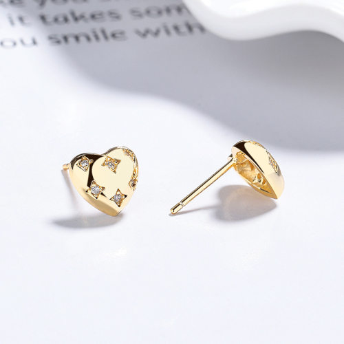 JE7921vihb-Y06  925 Silver Earrings  WT:1.41g  E:7.8*8.5mm   A-88-05