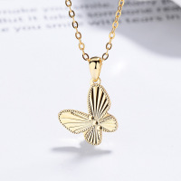 JN7929ajml-Y06  925 Silver Necklace  WT:2.85g  P:11.9*13.1mm L:40+5cm    C-10-7