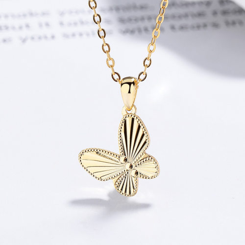 JN7929ajml-Y06  925 Silver Necklace  WT:2.85g  P:11.9*13.1mm L:40+5cm    C-10-7
