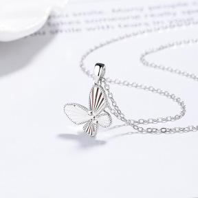 JN7930ajml-Y06  925 Silver Necklace  WT:2.85g  P:11.9*13.1mm L:40+5cm    C-10-7