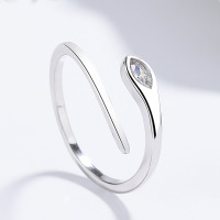 JR7951aikm-Y06  925 Silver Ring  WT:1.64g  R:20.2mm  B-03-1