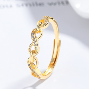 JR7954biim-Y06  925 Silver Ring  WT:1.36g  R:20.8mm  B-04-2