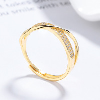 JR7958ajkm-Y06  925 Silver Ring  WT:2.43g  R:21.5mm  B-12-15