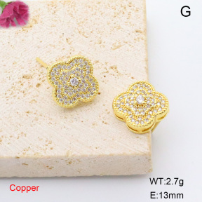 F6E405502aako-L002  Fashion Copper Earrings