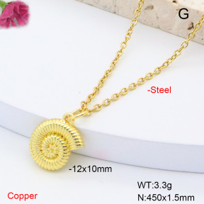 F6N200819aahl-L002  Fashion Copper Necklace