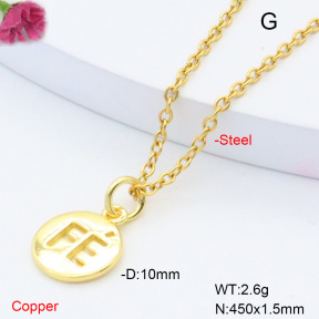 F6N200820aahl-L002  Fashion Copper Necklace