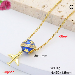 F6N301297baka-L002  Fashion Copper Necklace