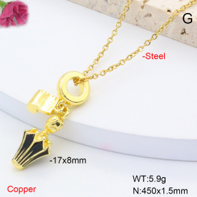 F6N301298baka-L002  Fashion Copper Necklace