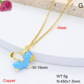 F6N301301baka-L002  Fashion Copper Necklace