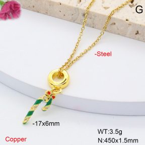 F6N301302avja-L002  Fashion Copper Necklace