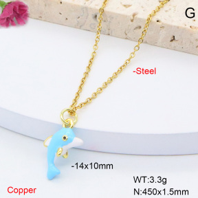 F6N301307avja-L002  Fashion Copper Necklace