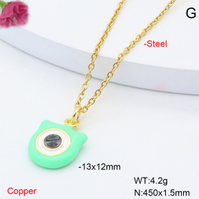 F6N301308aaio-L002  Fashion Copper Necklace