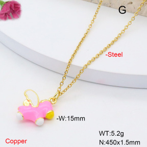 F6N301312baka-L002  Fashion Copper Necklace