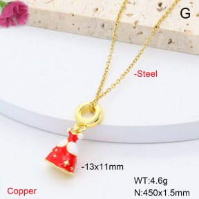 F6N301313baka-L002  Fashion Copper Necklace