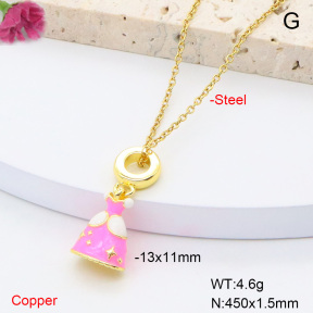 F6N301314baka-L002  Fashion Copper Necklace